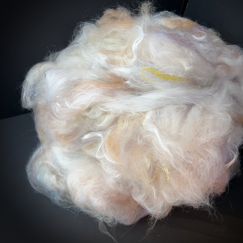Batt for spinning yarn