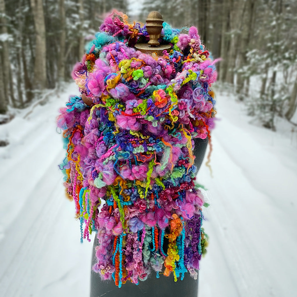 The Wild Rose  scarf