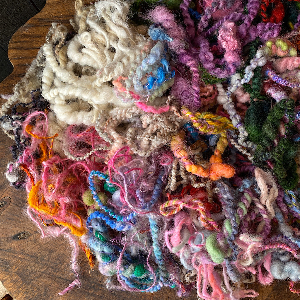 Yarn ends for felters and crafters