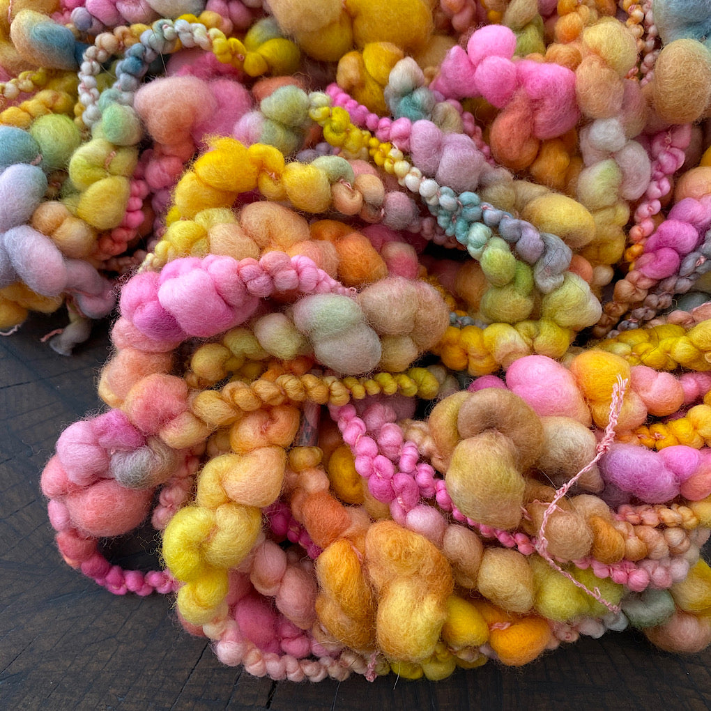 Hello sunshine Jumbo boucle Art yarn