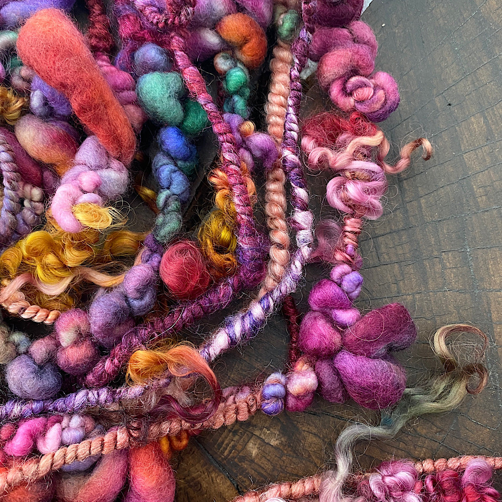 Golden Mina Signature silk art yarn