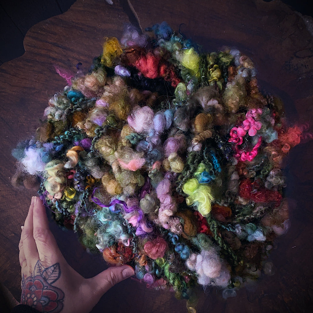 Enchanted forest Art yarn - Giant skein