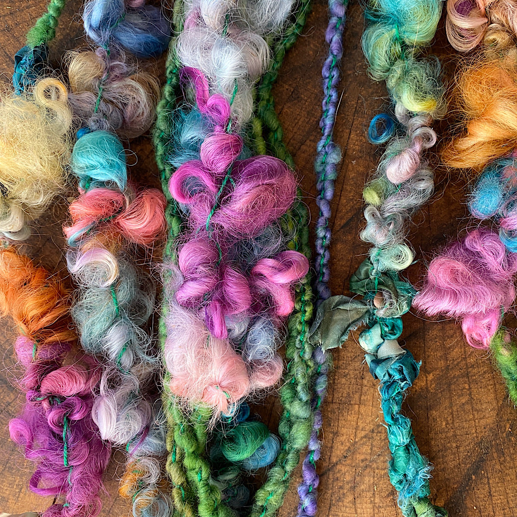 Spring is here Art yarn