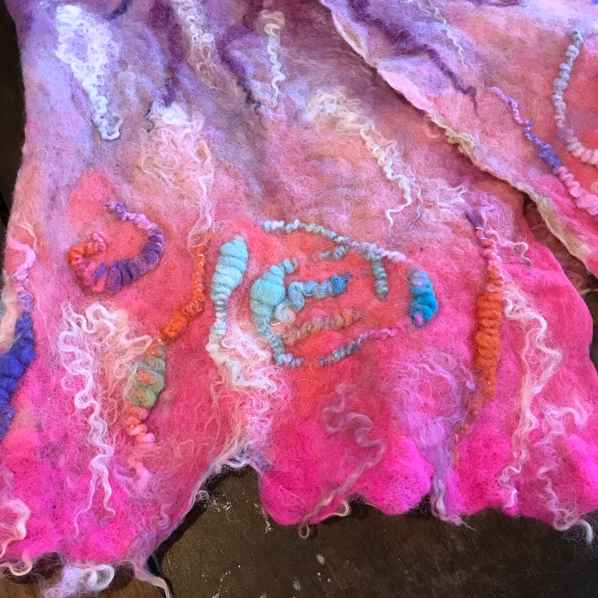 Felted vest Veste feutrée - Mynoush