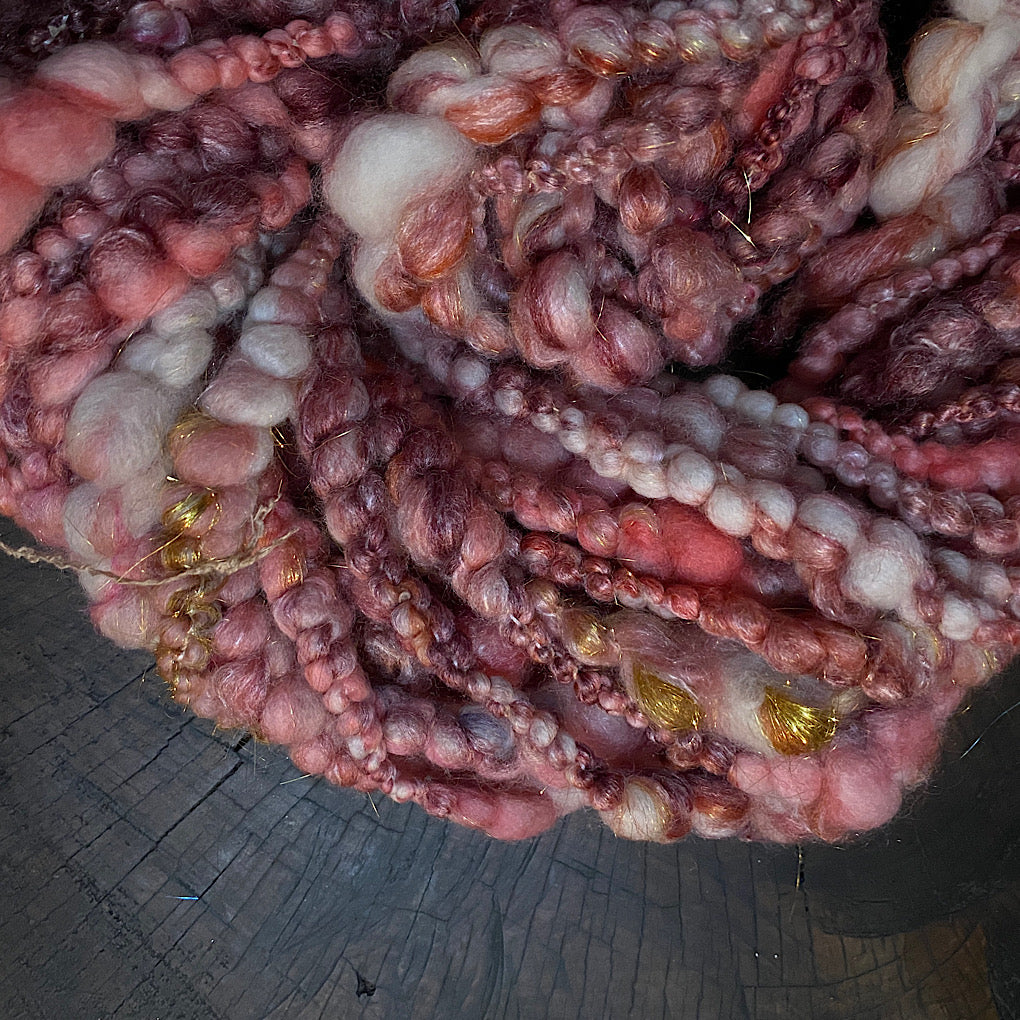 Frozen cheeks jumbo boucle Art yarn