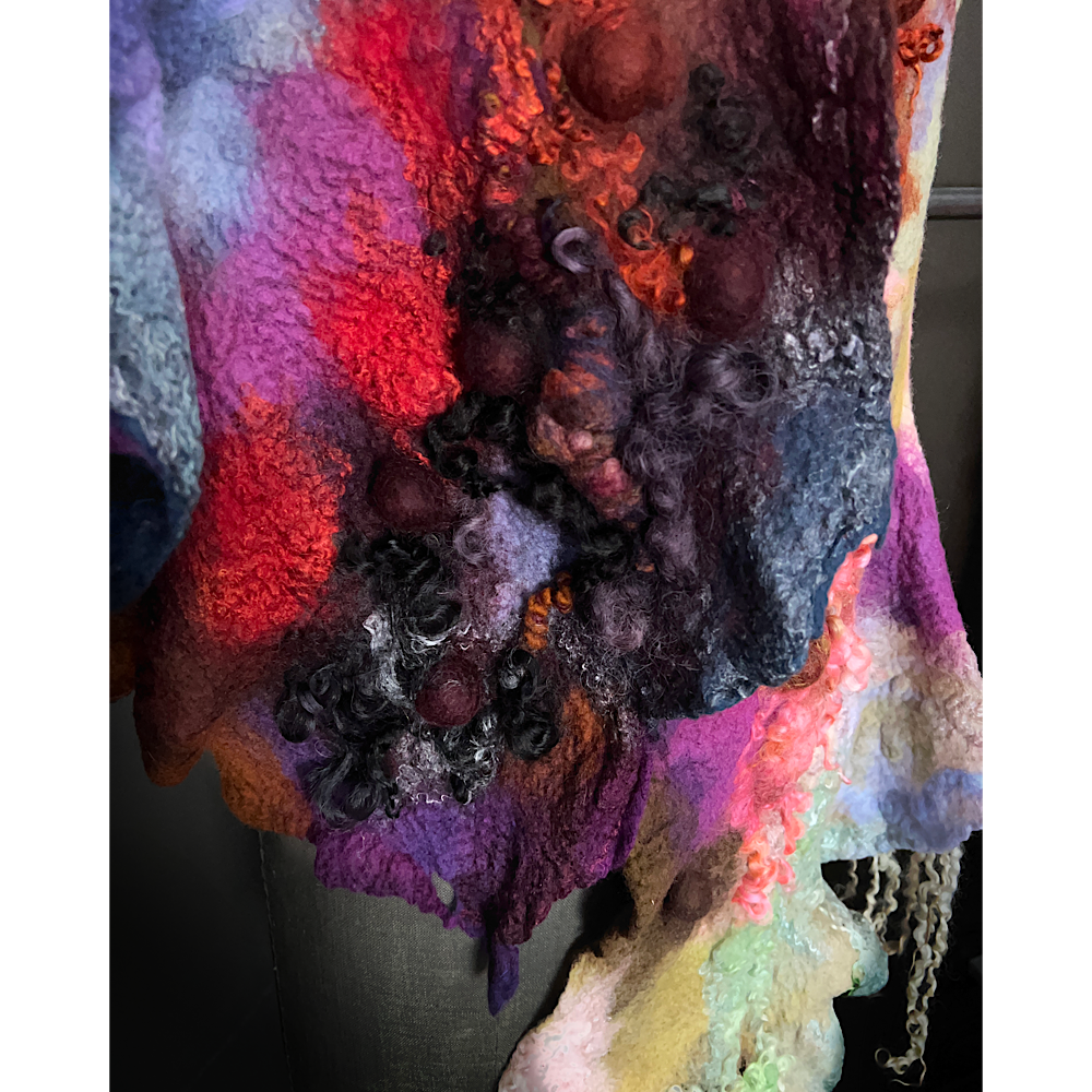 Felted scarf 2023