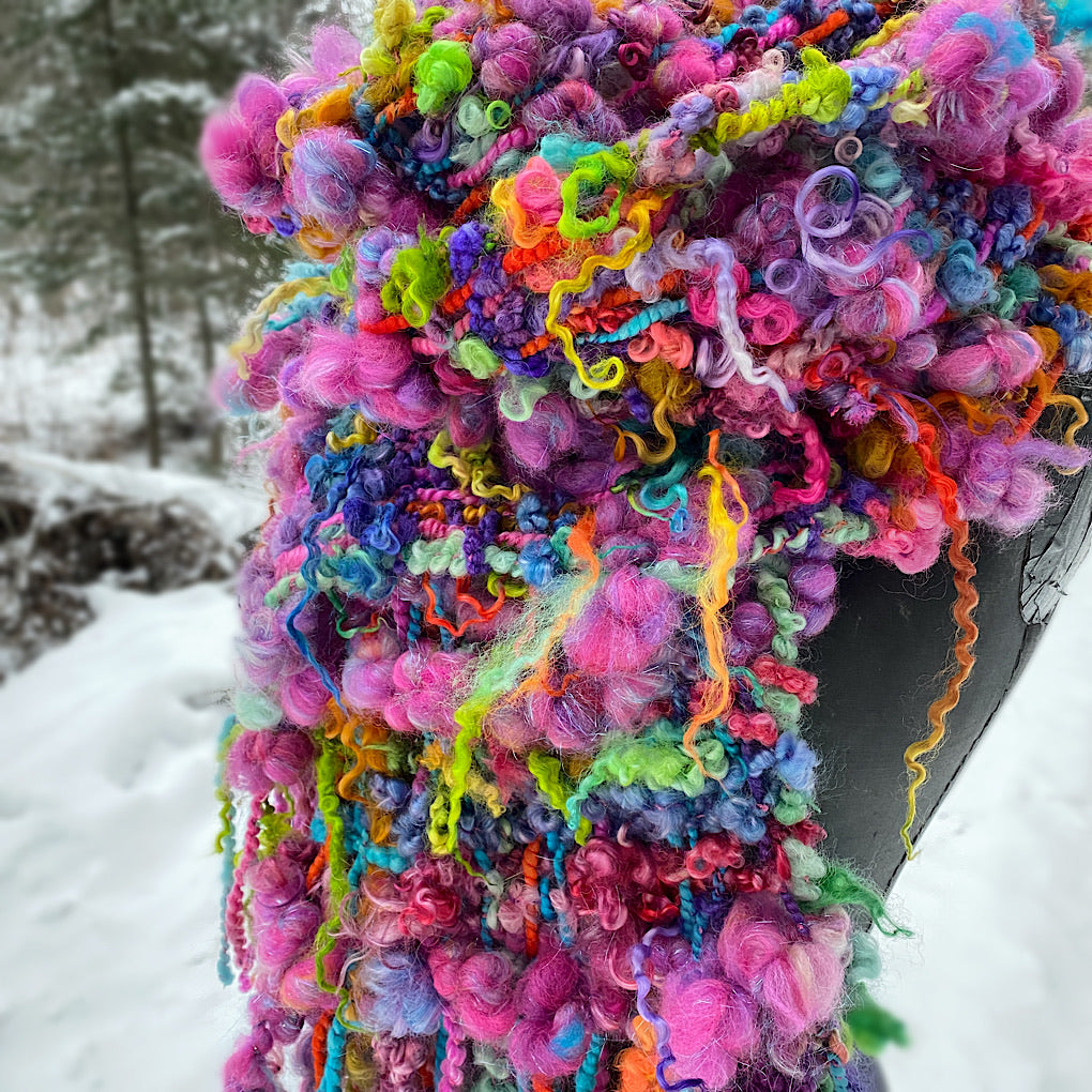 The Wild Rose  scarf