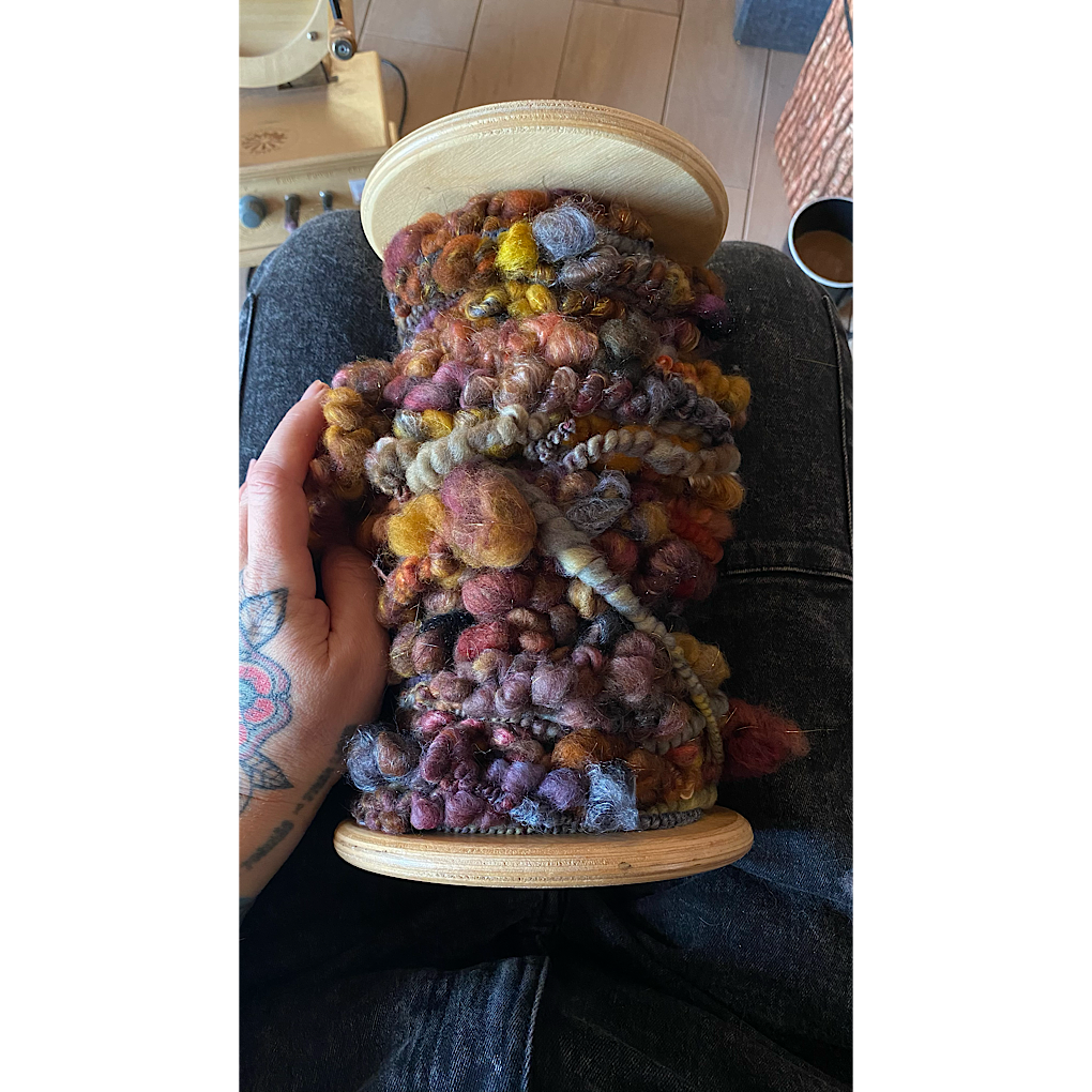 Beside the fireplace - Woven scarf - COMING SOON