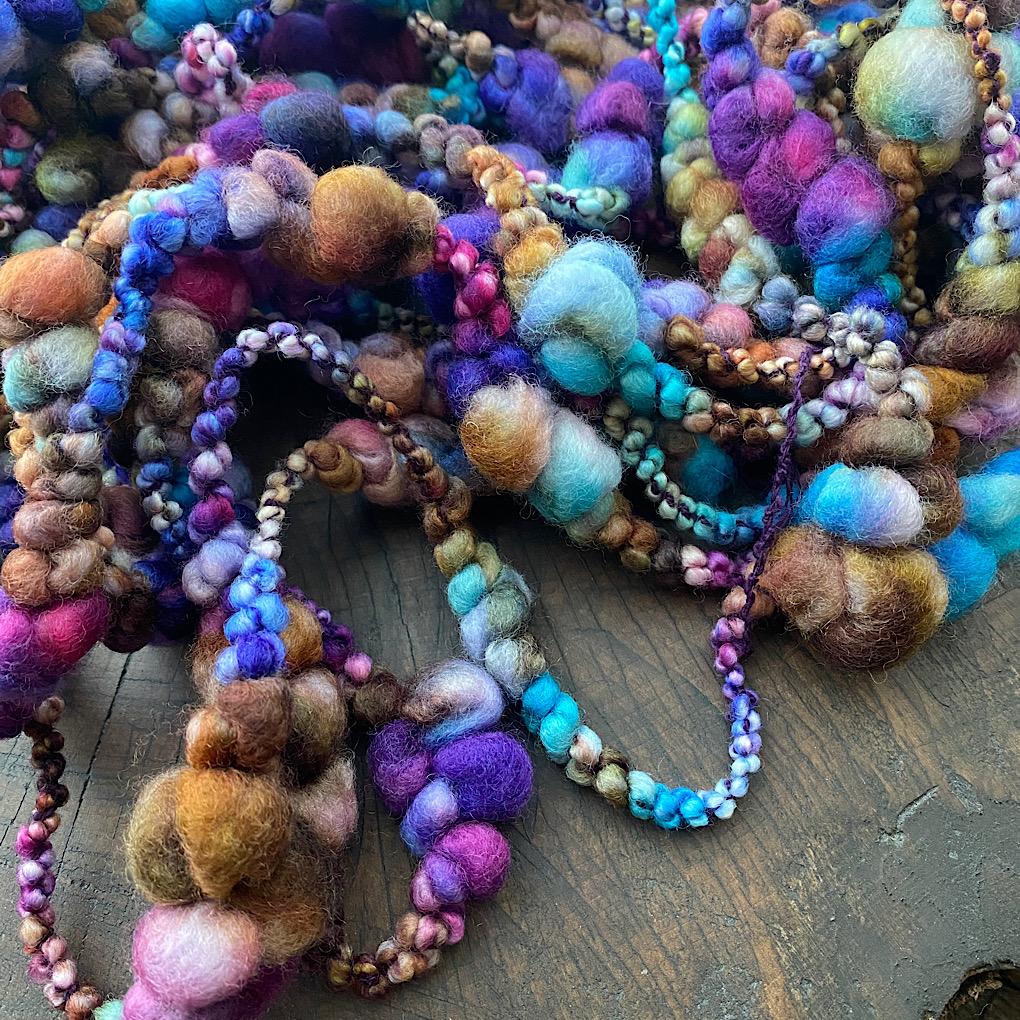 CUSTOM Kaith - Jumbo boucle art yarn