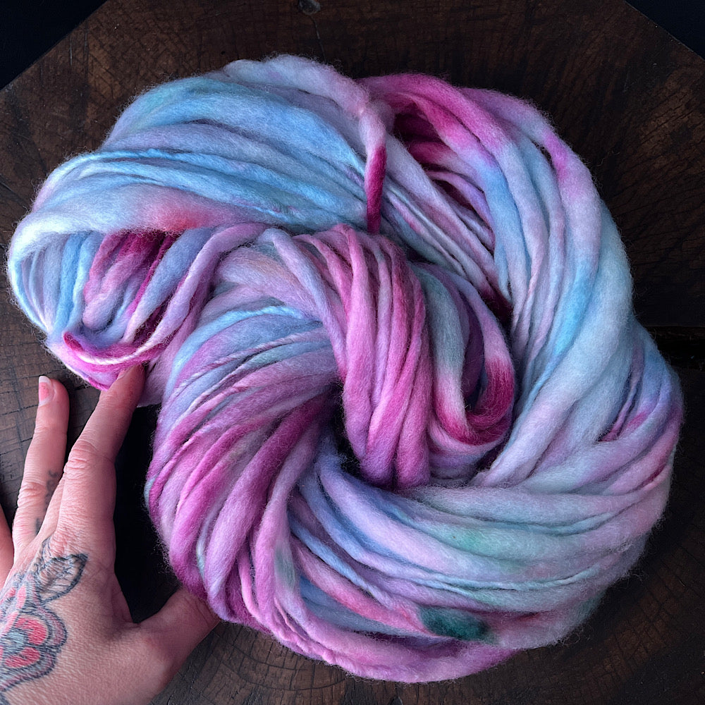 Fluffy yarn set of 3 skeins