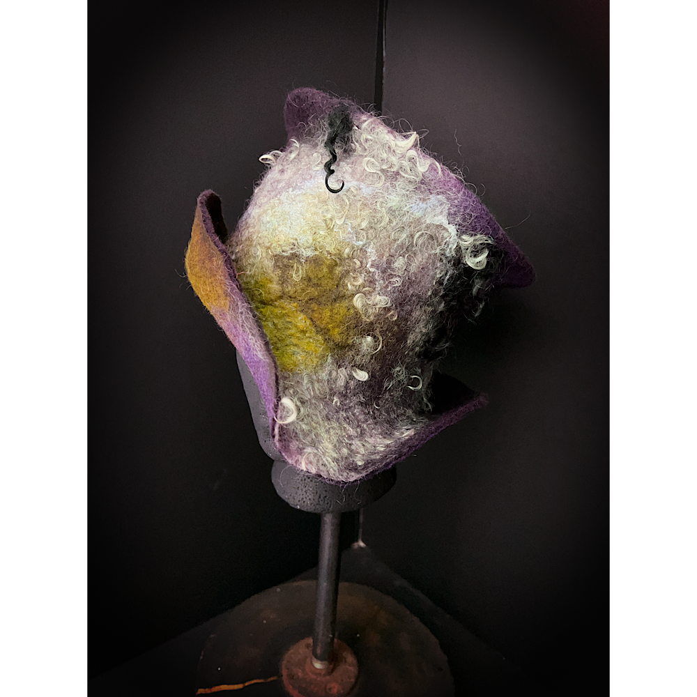 Felted top hat  - 23” 1/4