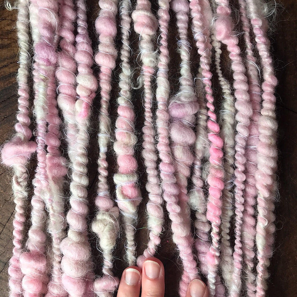 Pink fairie - Art yarn