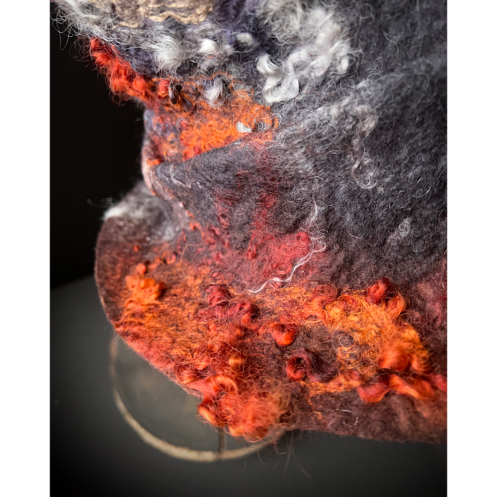 Felted hat- 23.5”