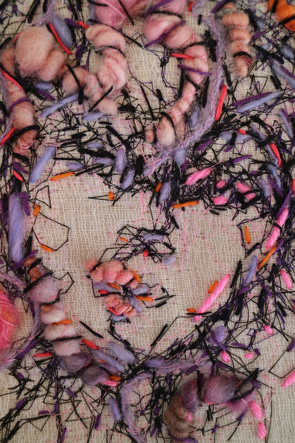 Embroidered portrait #1 - Mynoush