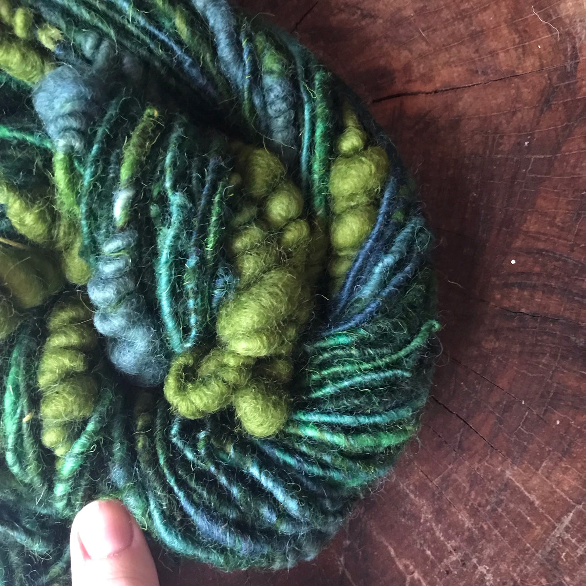Green  art yarn yarn 70g - Mynoush