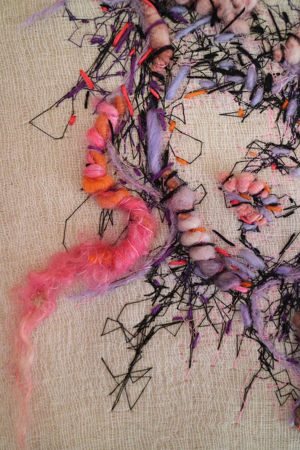 Embroidered portrait #1 - Mynoush