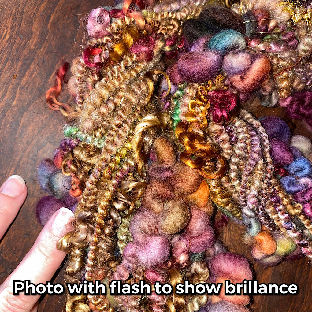 Legend of fall ( gold ) Art yarn