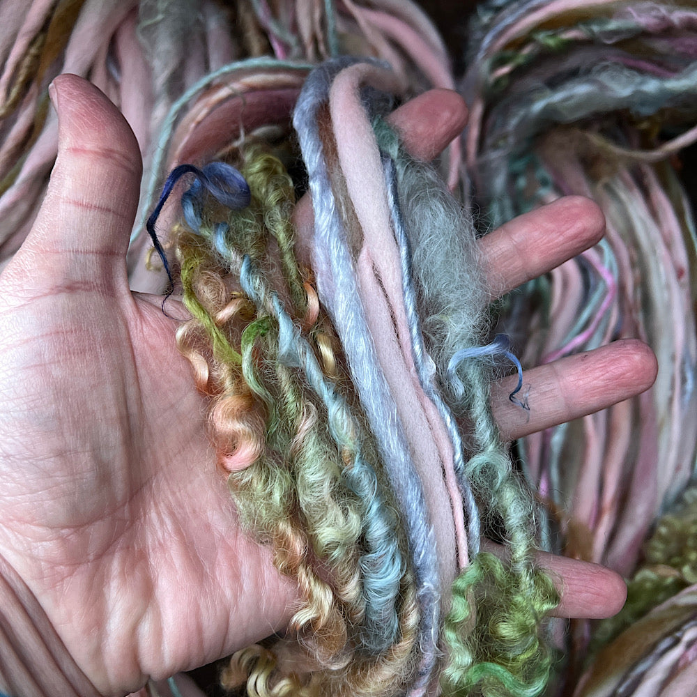 Porcelain garden single art yarn