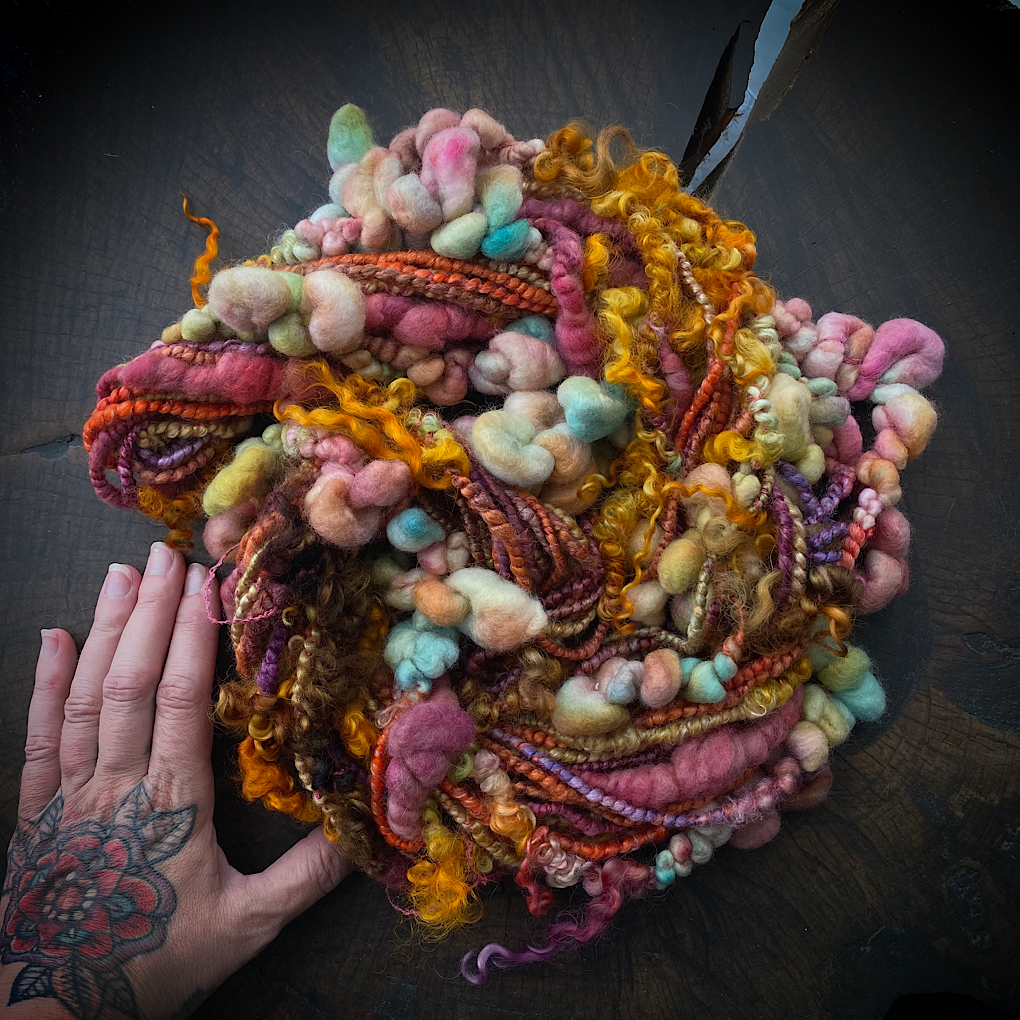 Heart sight Signature art yarn