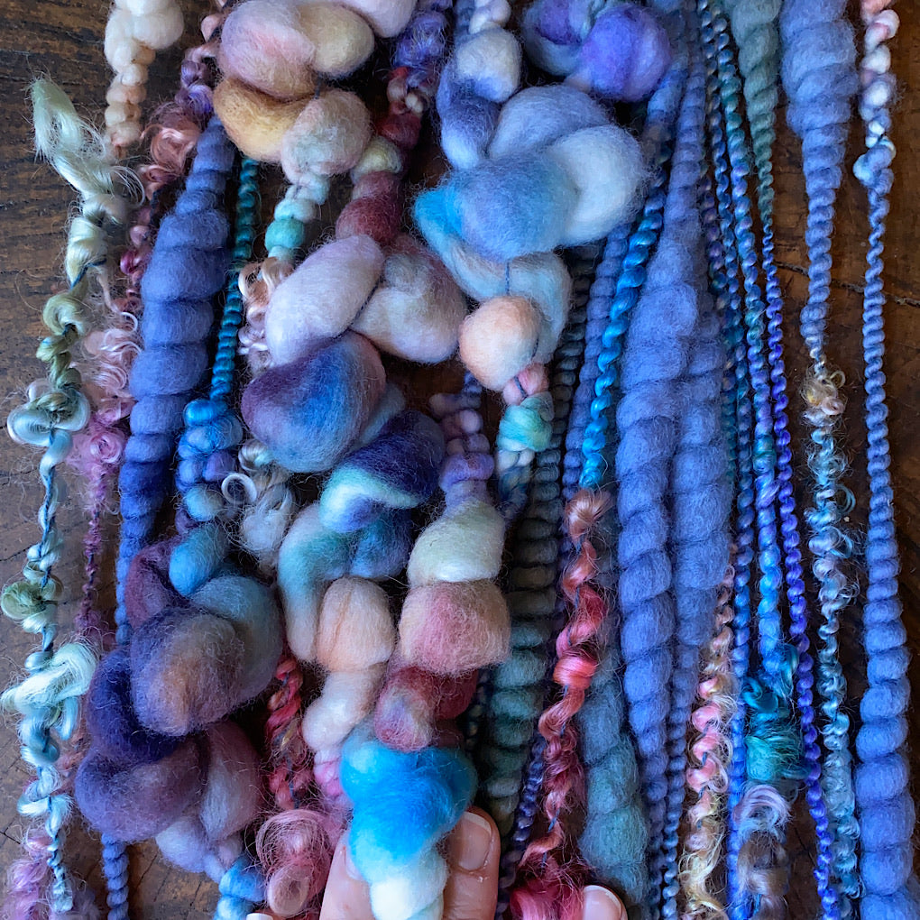 Les rêves bleus 3 Art yarn