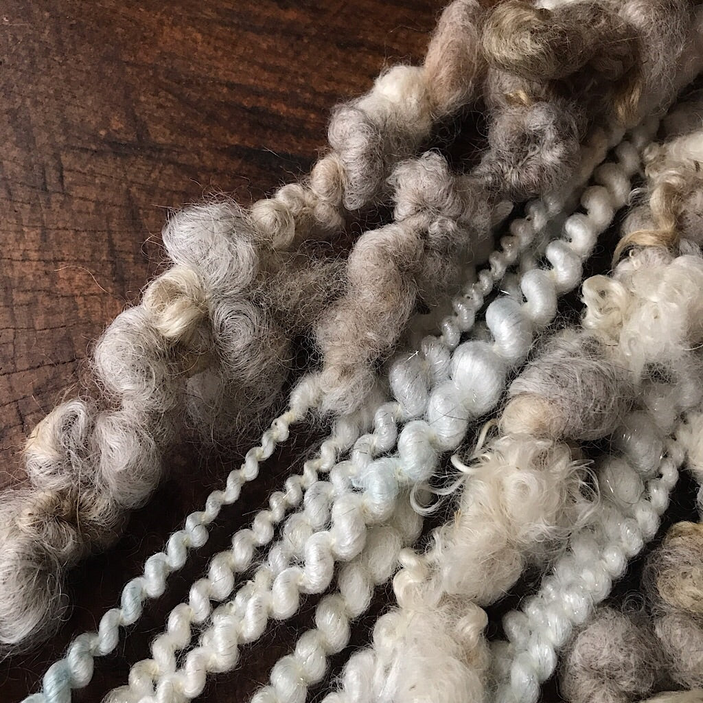 Au naturel silver Art yarn