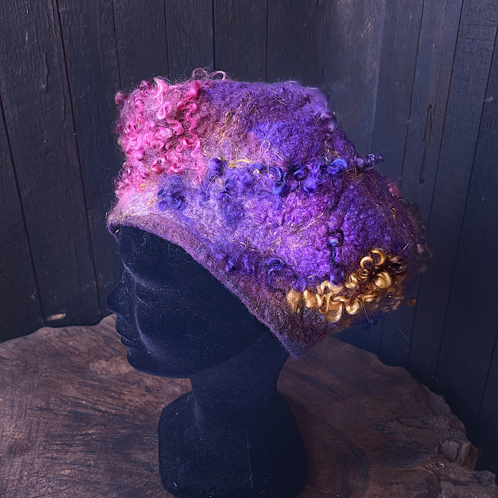 Felted beret