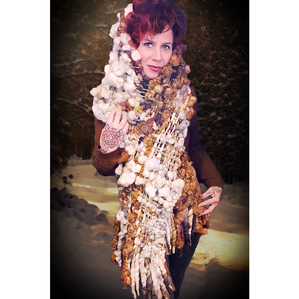 Sucre à la crème - Woven scarf