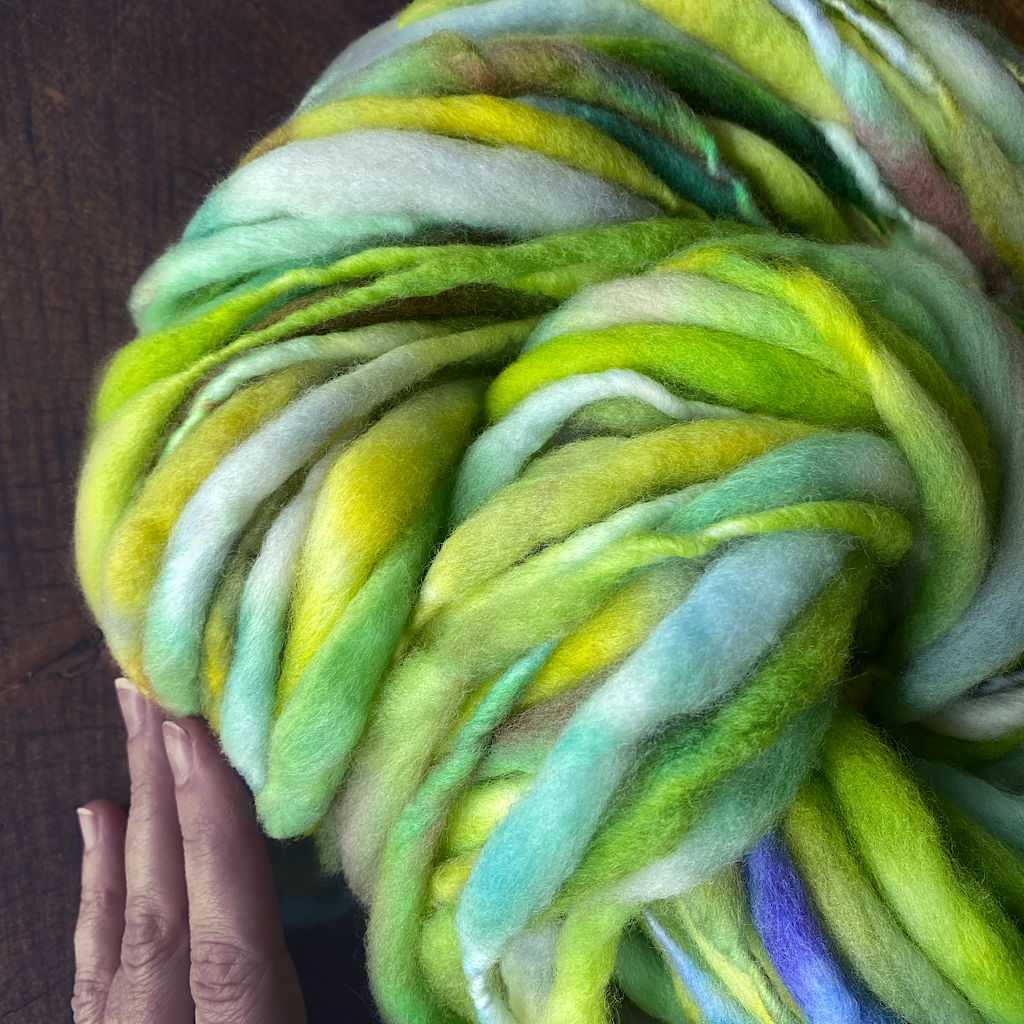 Merino hand spun yarn
