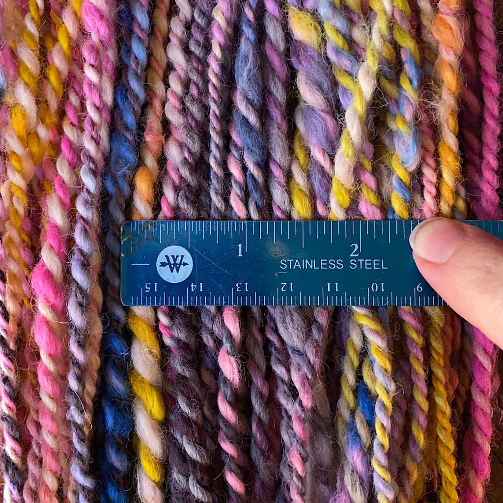 Hand spun alpaca yarn 3