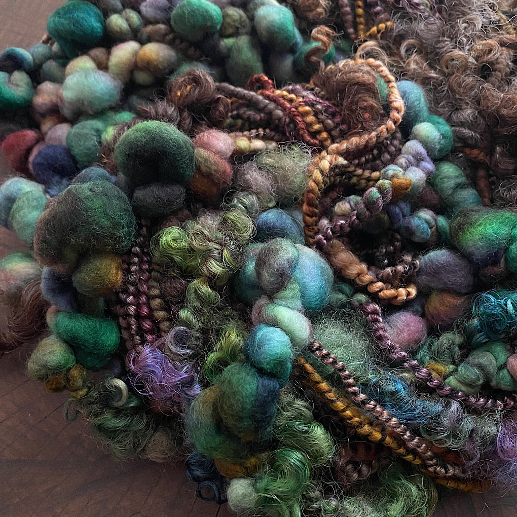 New moon forest Signature art yarn