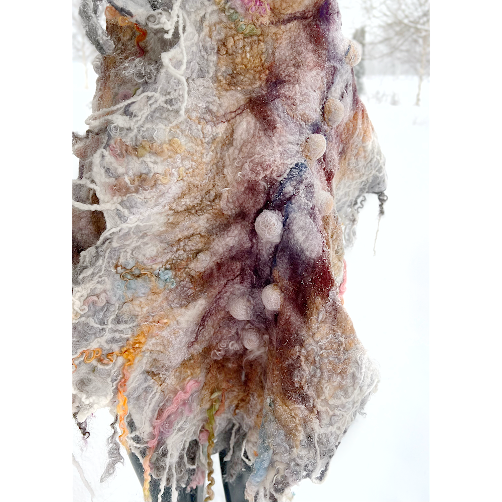 Felted Shawl 2023