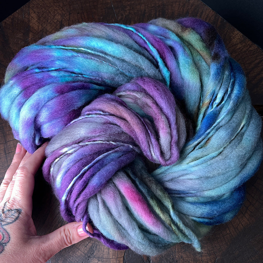 Fluffy yarn set of 3 skeins