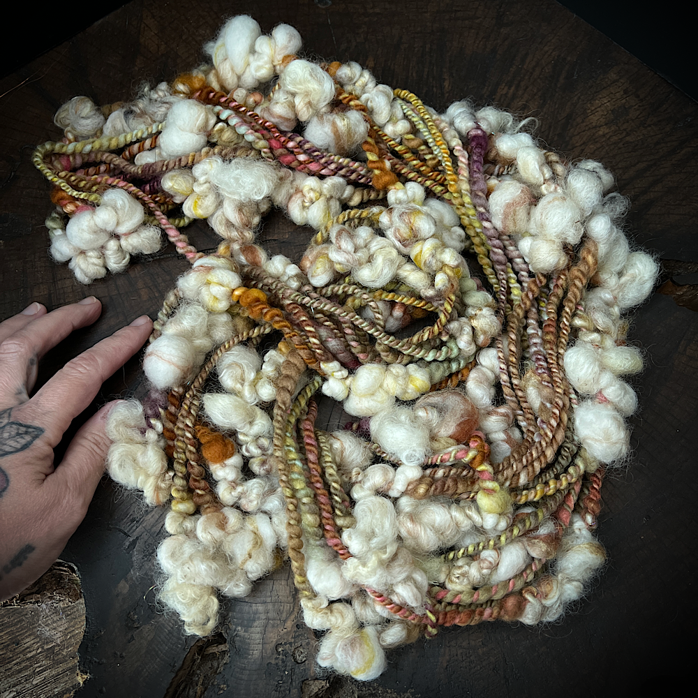 Maple sugar art yarn