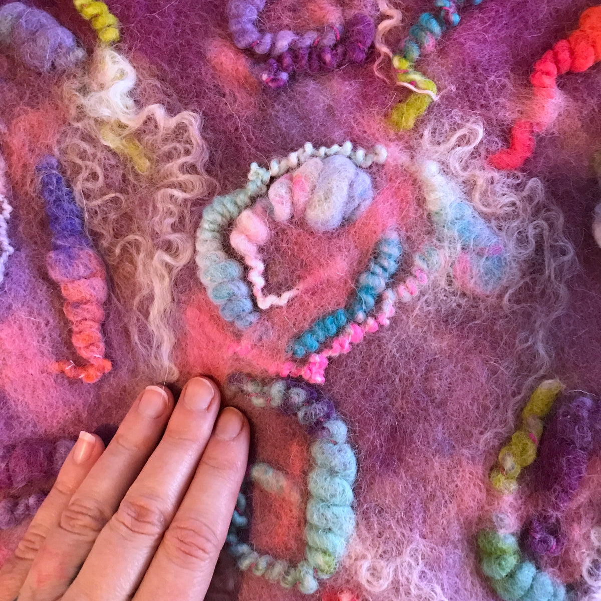 Felted vest Veste feutrée - Mynoush