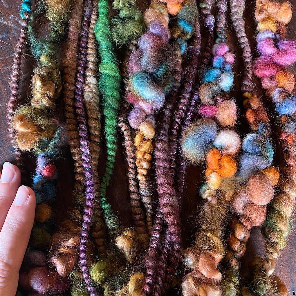 Maple Leaves Art yarn