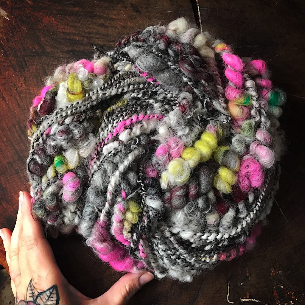 Forever grey Art yarn