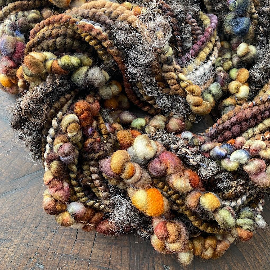 CUSTOM Birch log - merino Signature art yarn