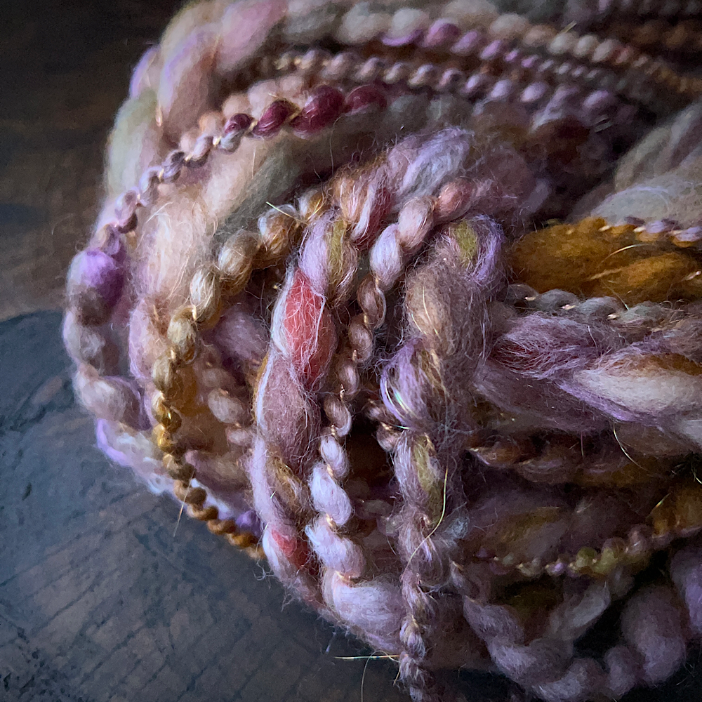 Golden rose art yarn