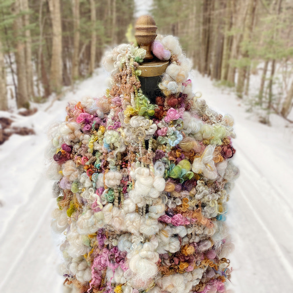 The Golden Rose scarf