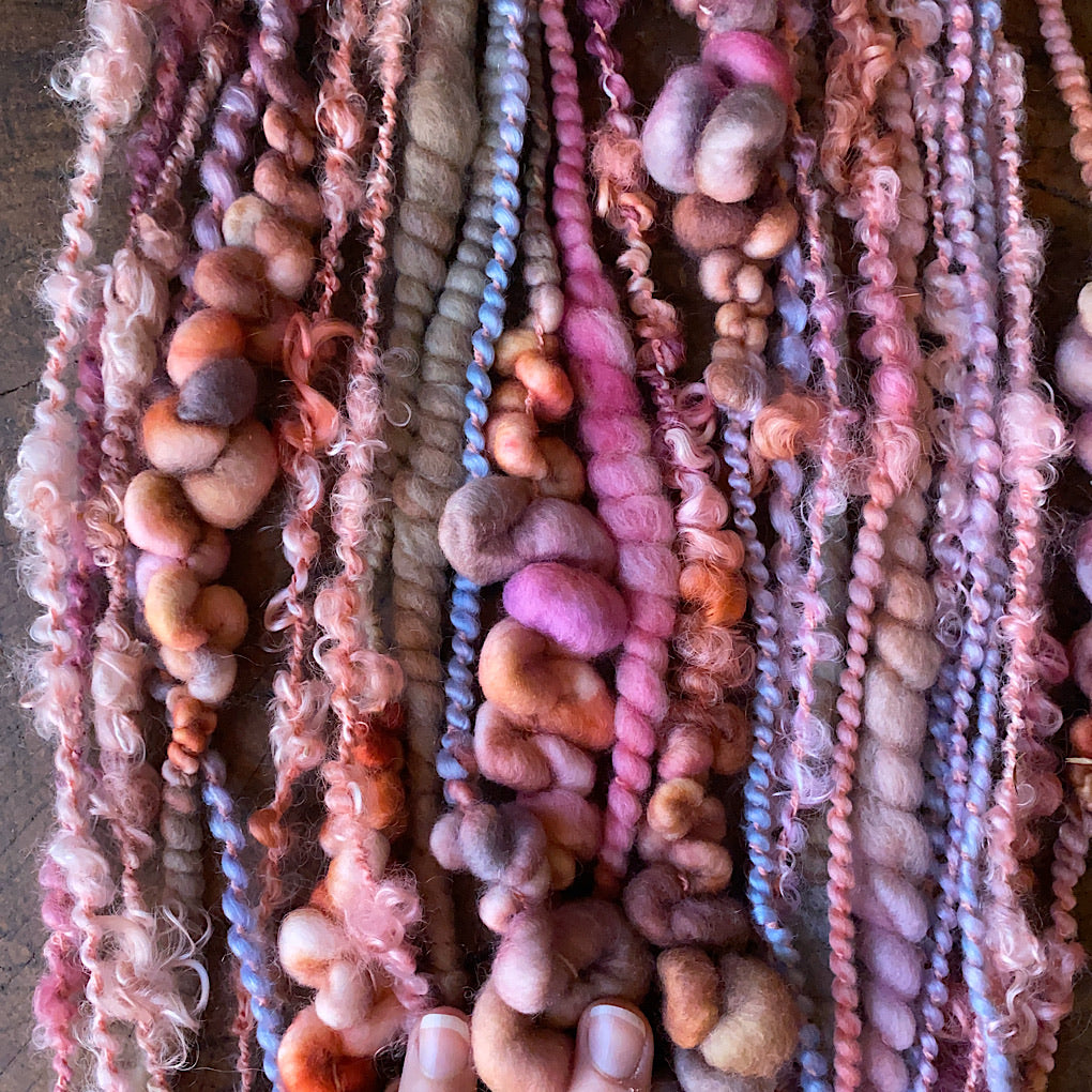 Love sunset  Art yarn