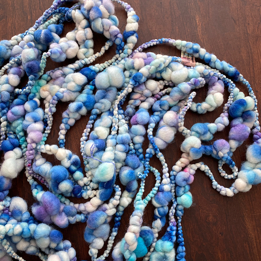 Denim Jumbo boucle art yarn