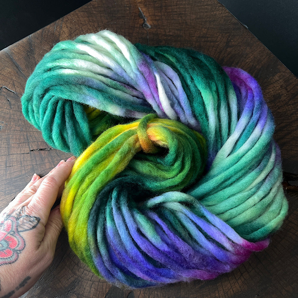 Fluffy yarn set of 3 skeins