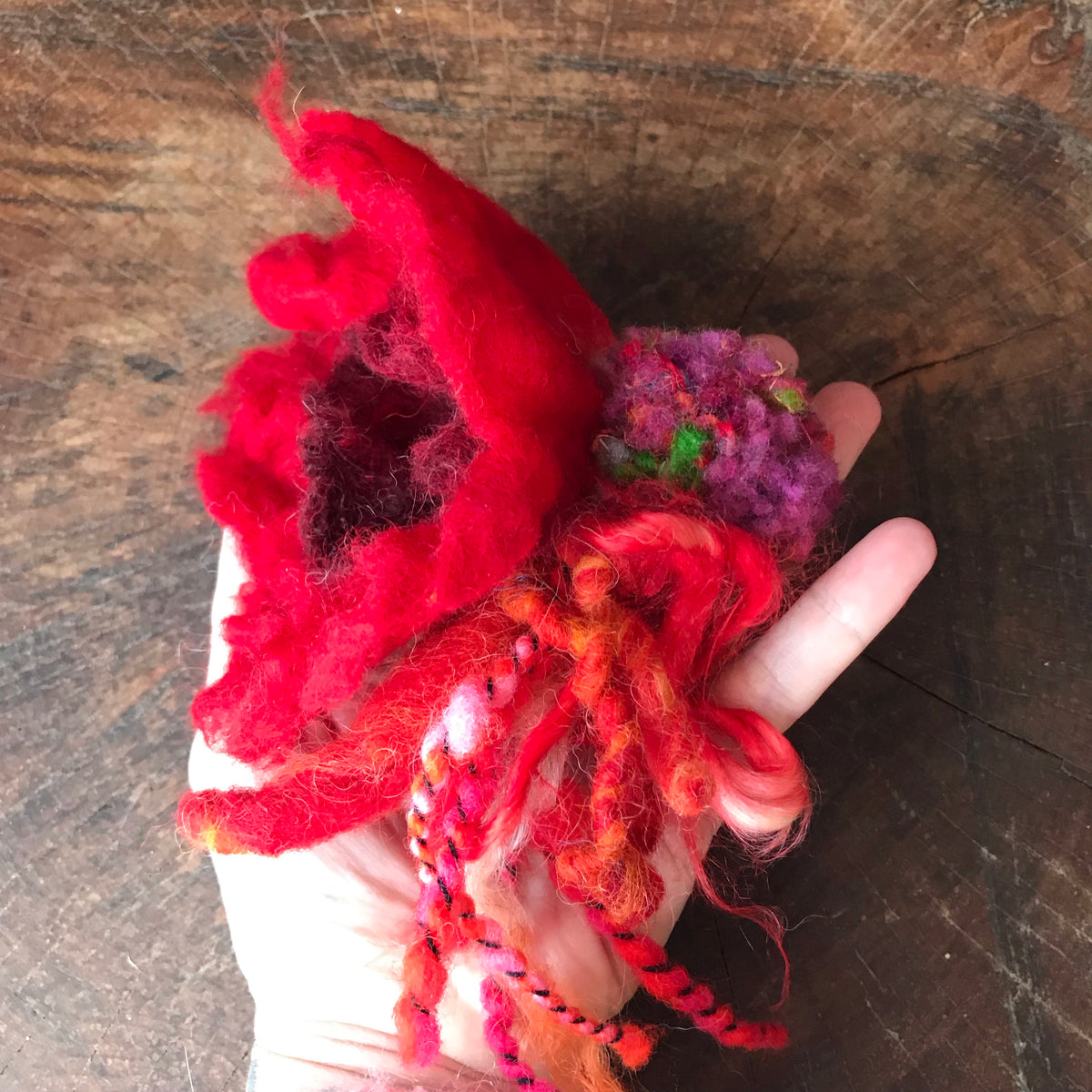 Flower brooch Broche fleur - Mynoush