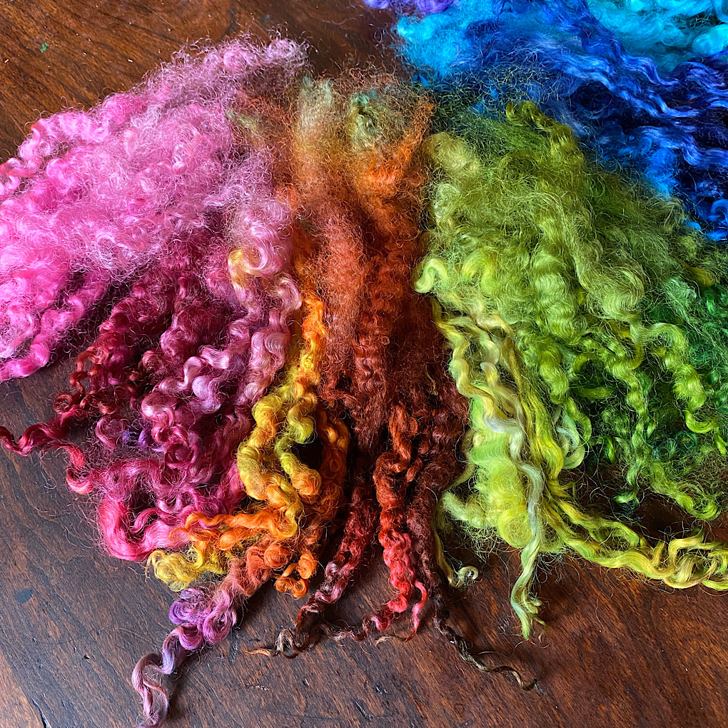 Hand dyed locks