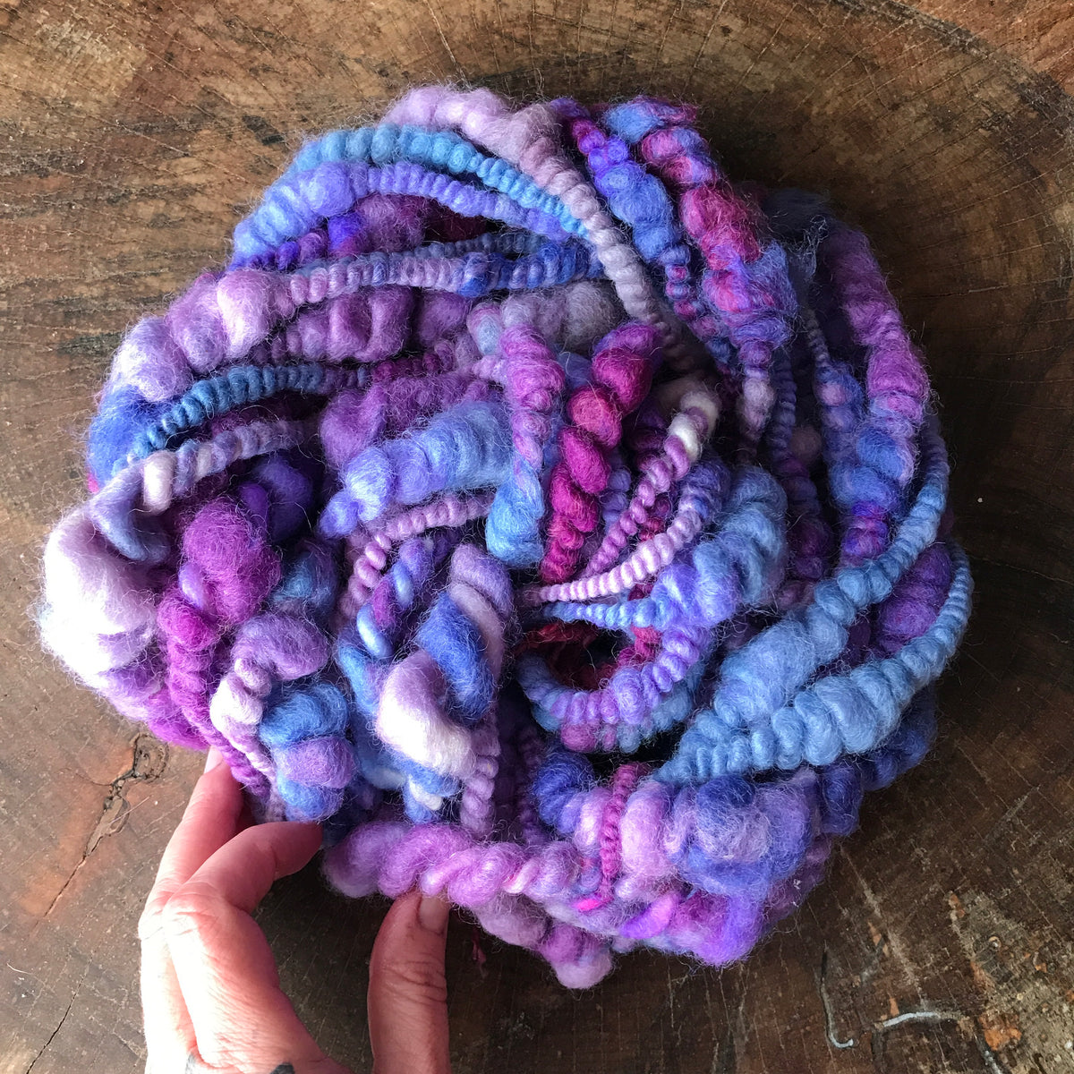 Purple art yarn 80g - Mynoush