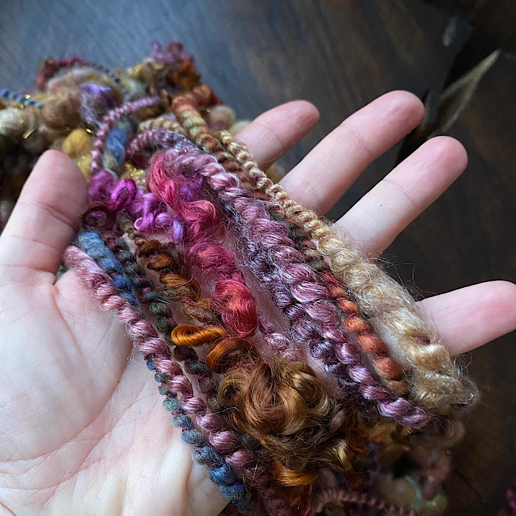 CUSTOM Clair-obscur Rich golden Signature Art yarn