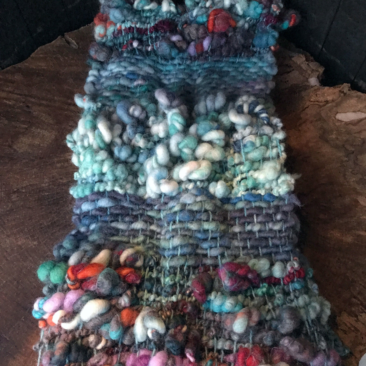 Blue scarf Foulard bleu - Mynoush