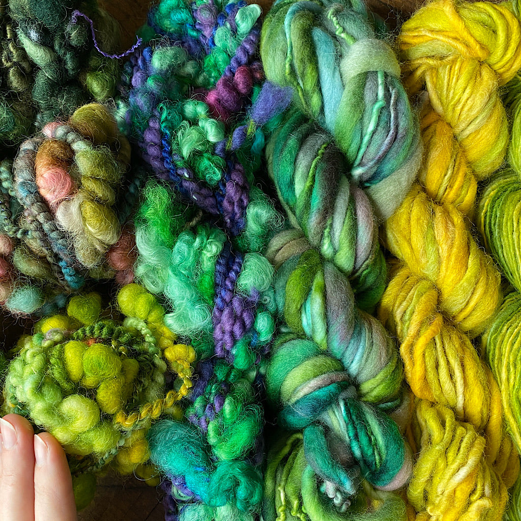 Weavers knitters art yarn bargain set