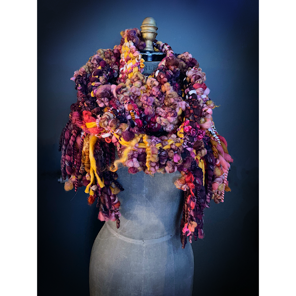 Woven scarf 94” X 8”