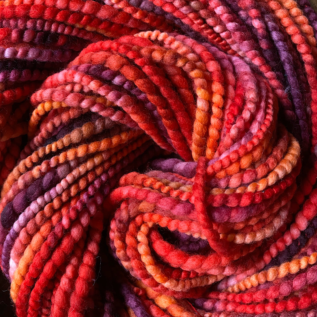 Mosaic Merino spiral yarn
